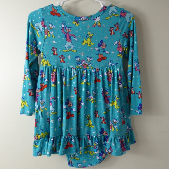 Posh Peanut Disney 100 Years of Wonder Bamboo Bodysuit Dress, Size 18-24 Months - Picture 2 of 4